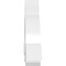Ekena Millwork Ericson Architectural Grade PVC Gable Bracket, 36"W x 16 1/2"H x 4"D x 4"F, 11/12 Pitch GBP036X17X0404ERI00 - alternate 3